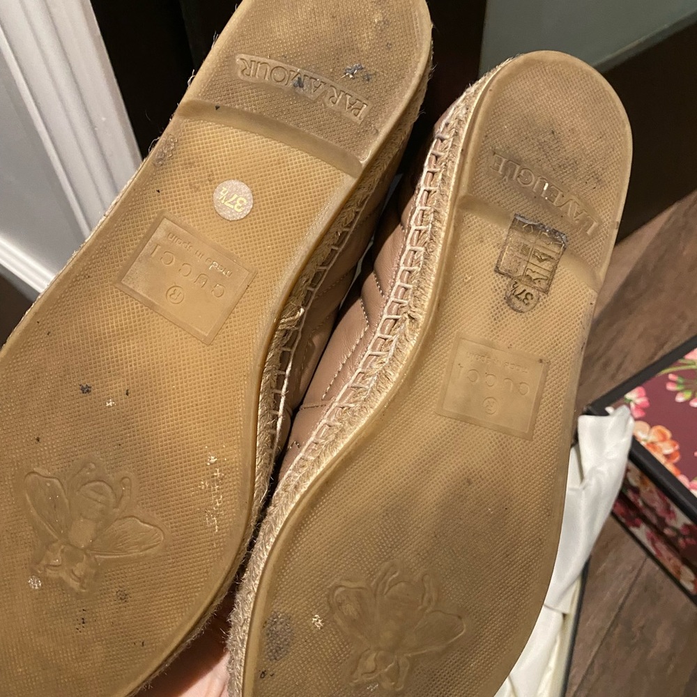 Gucci taupe espadrilles - Picture 5 of 9